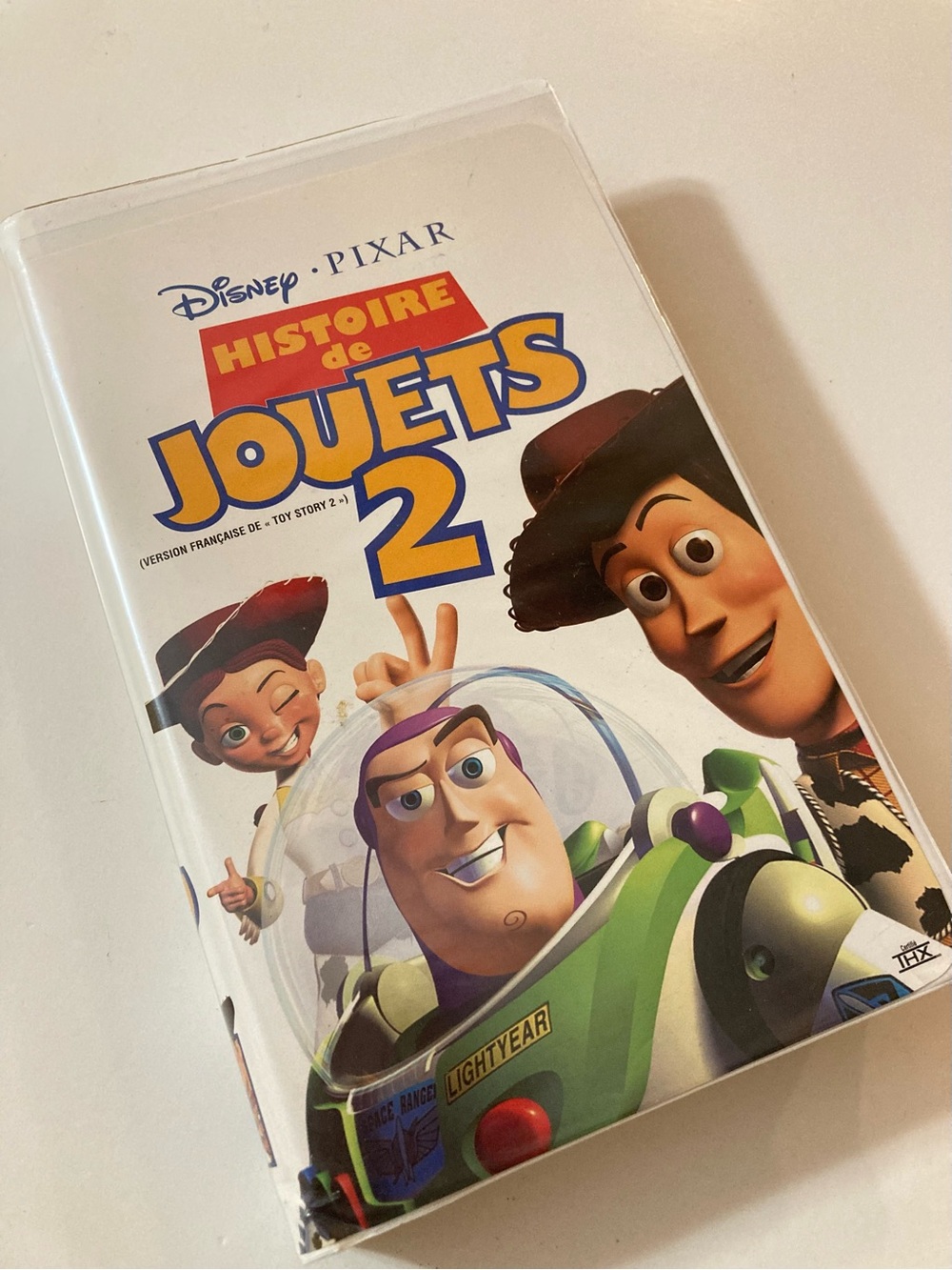 Histoire de Jouets 2 French Toy Story 2 Clamshell CASE ONLY No Tape 90s Disney